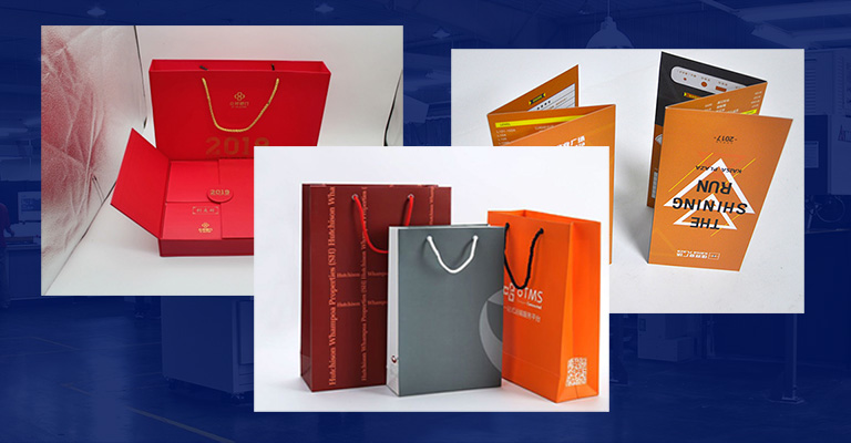 Paper packaging store printing